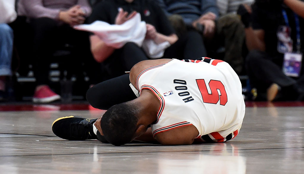 Rodney Hood of the Portland Trail Blazers