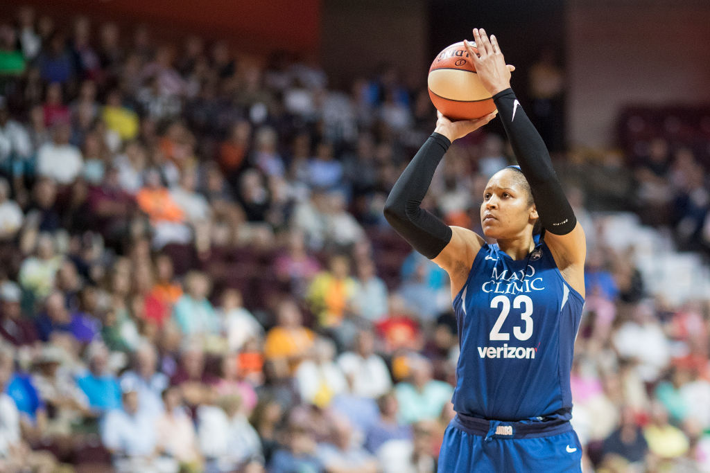 Maya Moore of the Minnesota Lynx