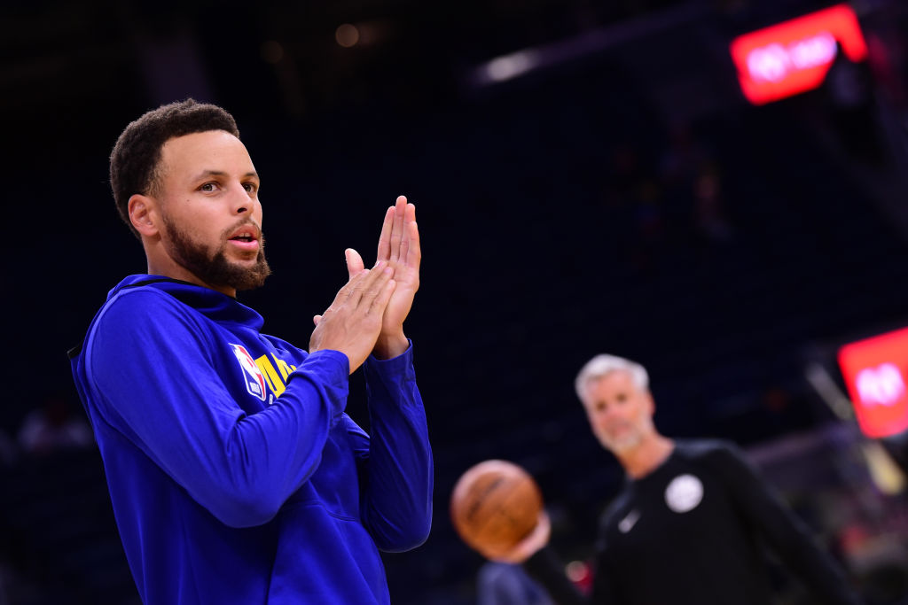 Stephen Curry of the Golden State Warriors