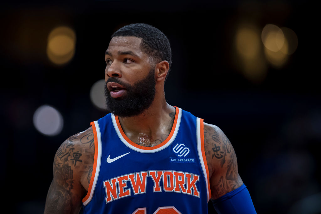 Marcus Morris of the New York Knicks