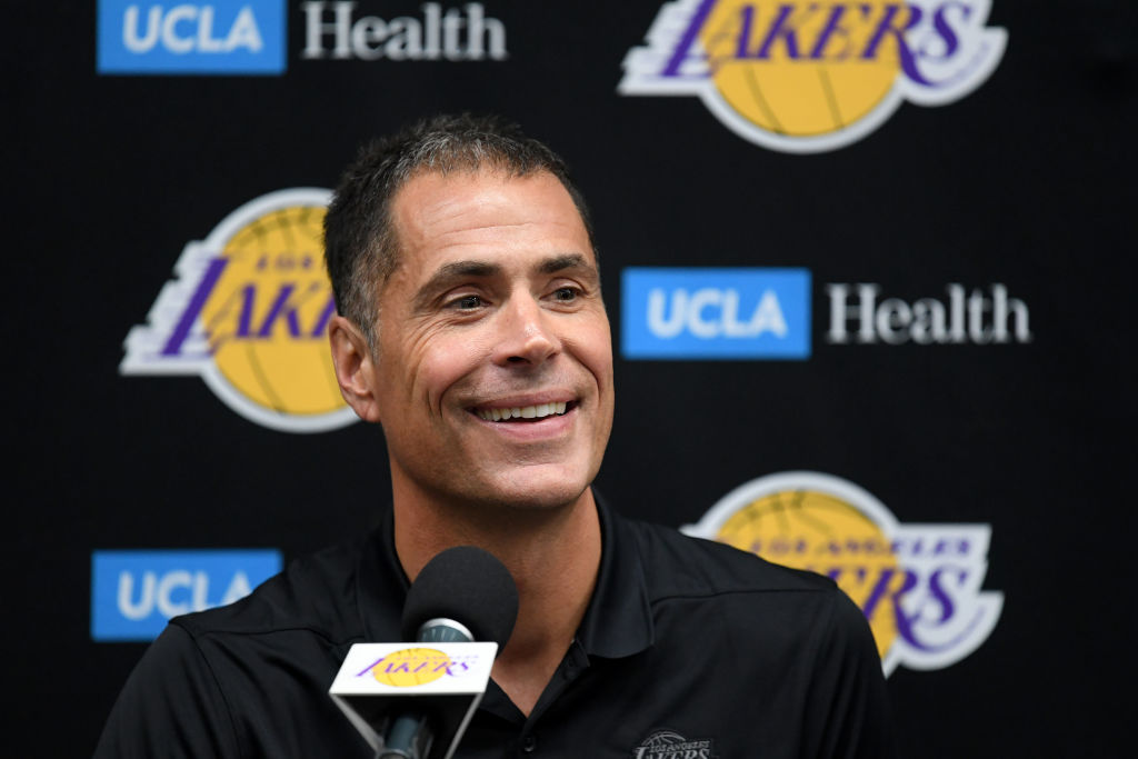 Rob Pelinka of the Los Angeles Lakers