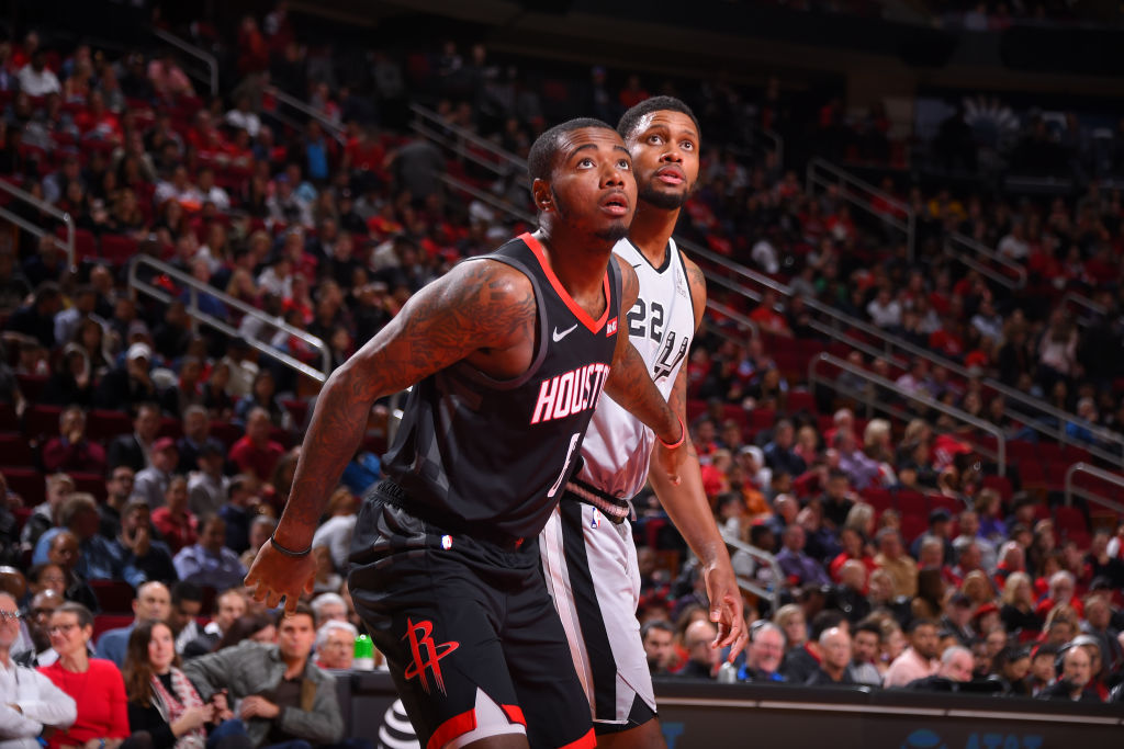 Gary Clark of the Houston Rockets