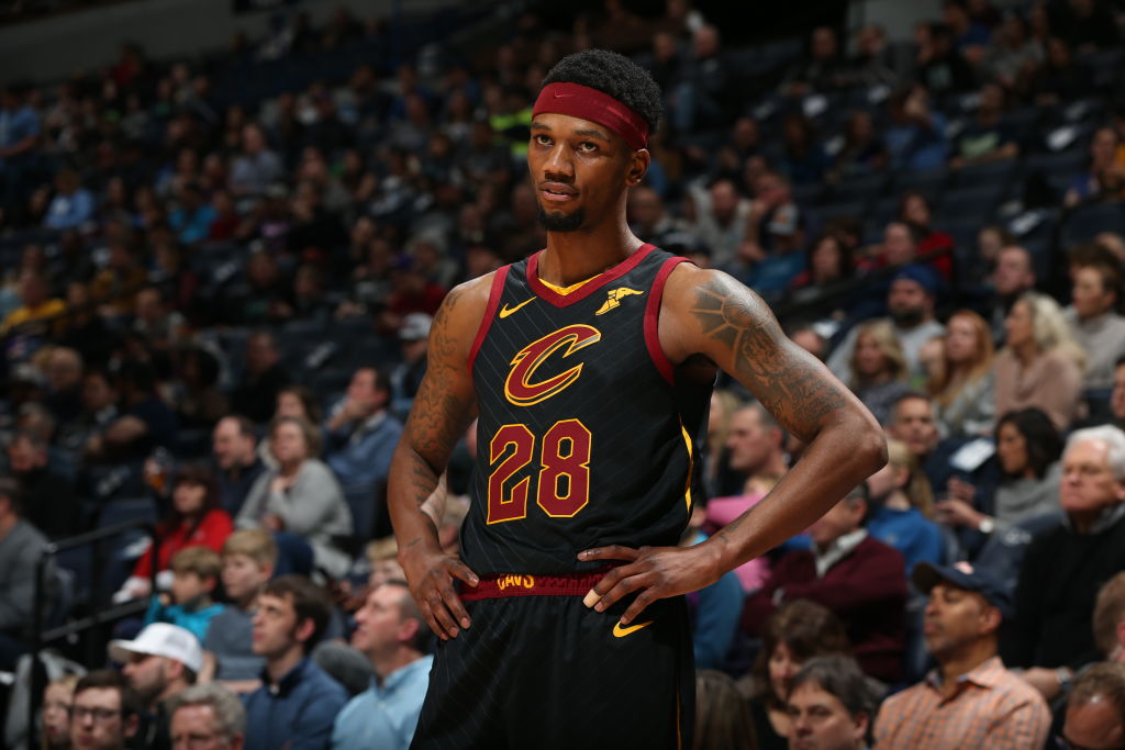 Alfonzo McKinnie of the Cleveland Cavaliers