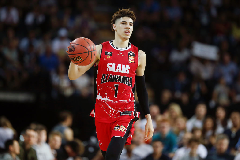 LaMelo Ball of the Illawarra Hawks