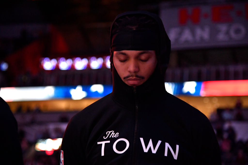 Damion Lee of the Golden State Warriors
