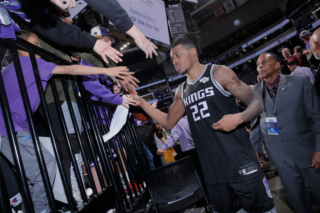 Richaun Holmes of the Sacramento Kings
