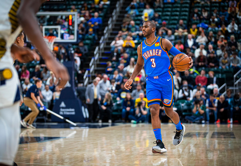 Chris Paul of the Oklahoma City Thunder