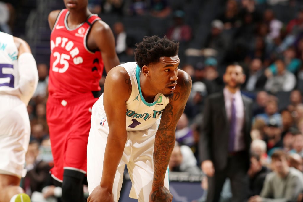 Malik Monk of the Charlotte Hornets