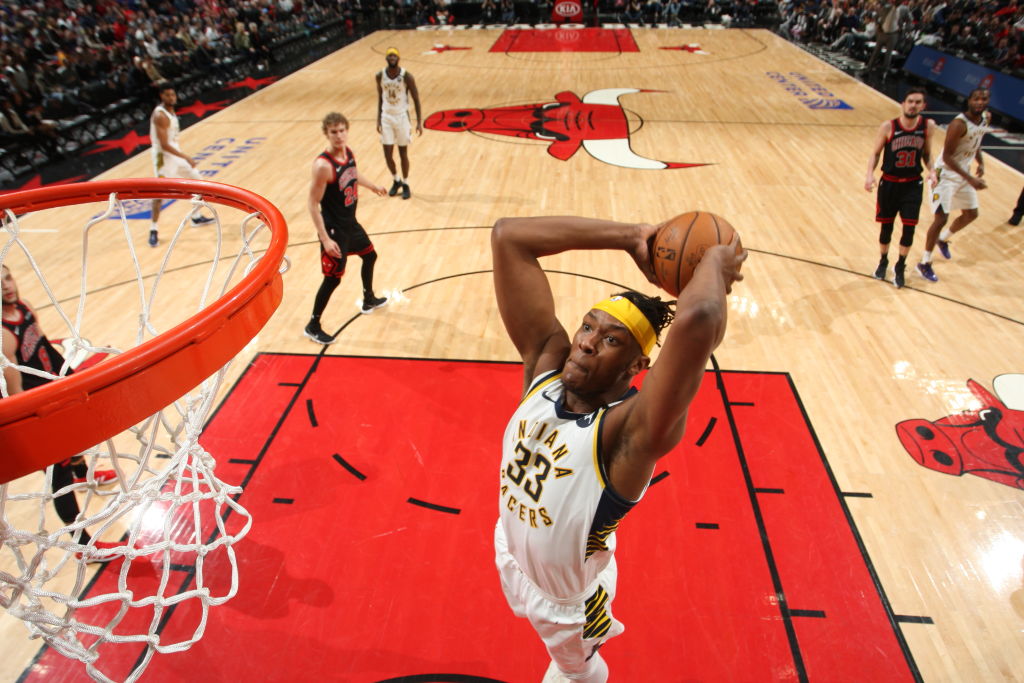 Myles Turner of the Indiana Pacers