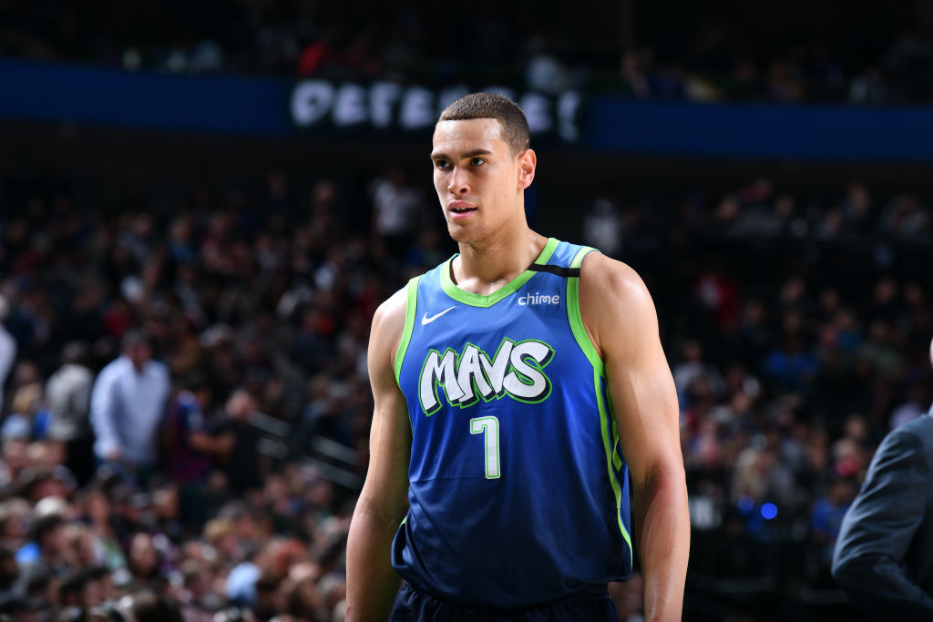 Dwight Powell of the Dallas Mavericks