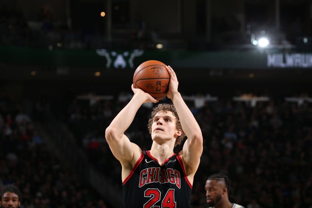Lauri Makkanen of the Chicago Bulls