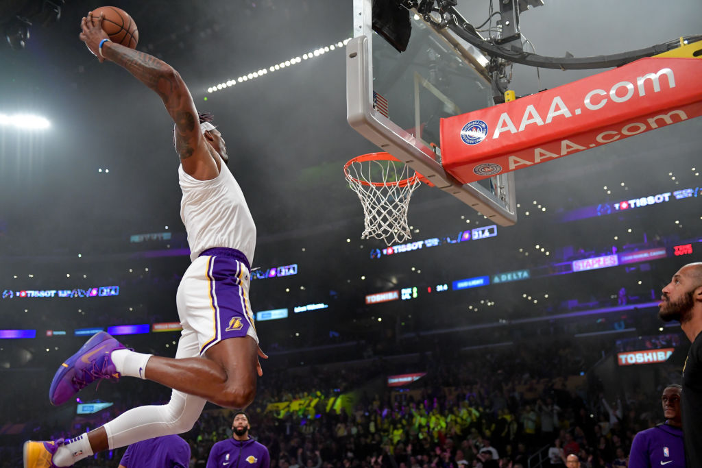 Dwight Howard of the Los Angeles Lakers