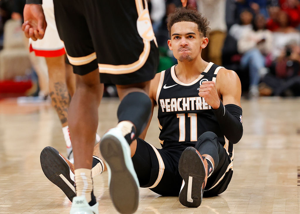 Trae Young of the Atlanta Hawks