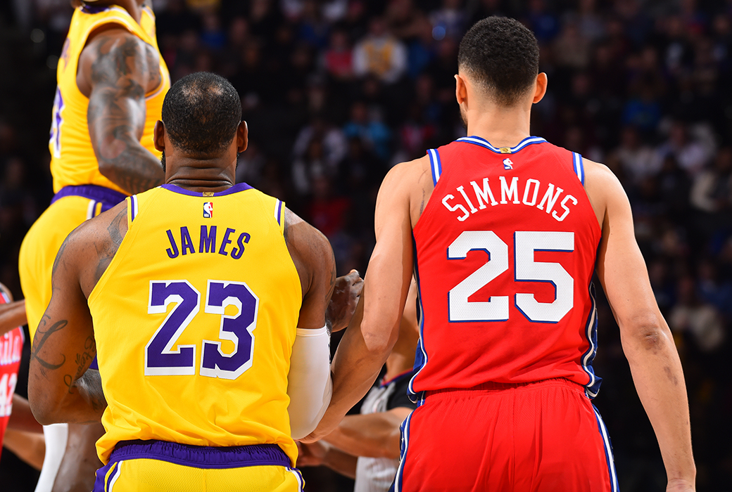 lebron sixers post up