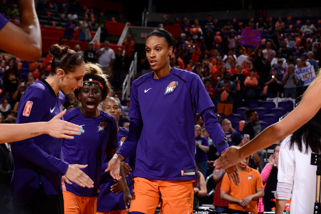 DeWanna Bonner of the Phoenix Mercury
