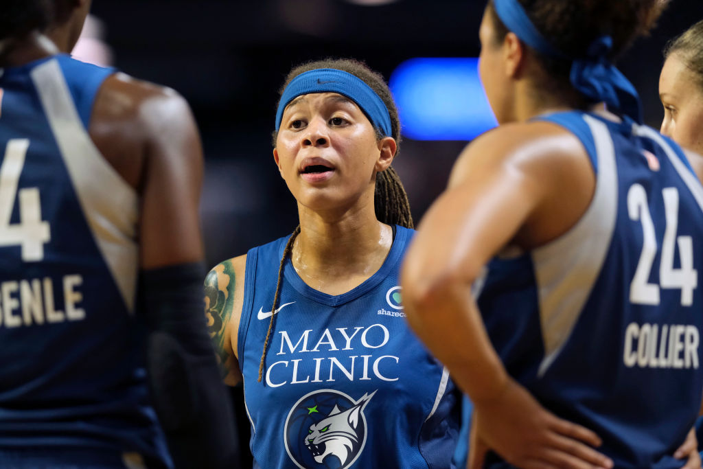 Seimone Augustus of the Minnesota Lynx