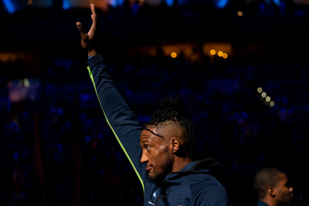 Robert Covington of the Minnesota Timberwolves