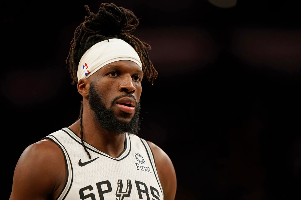 DeMarre Carroll of the San Antonio Spurs