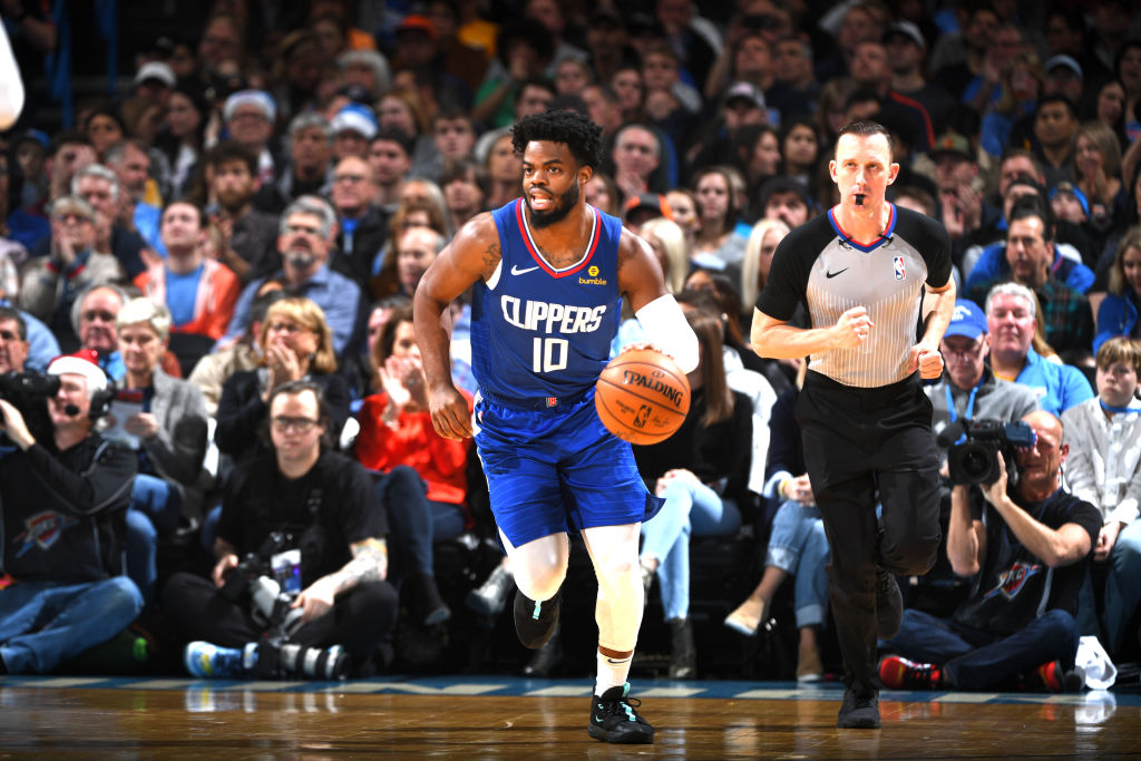 Derrick Walton Jr. of the Los Angeles Clippers
