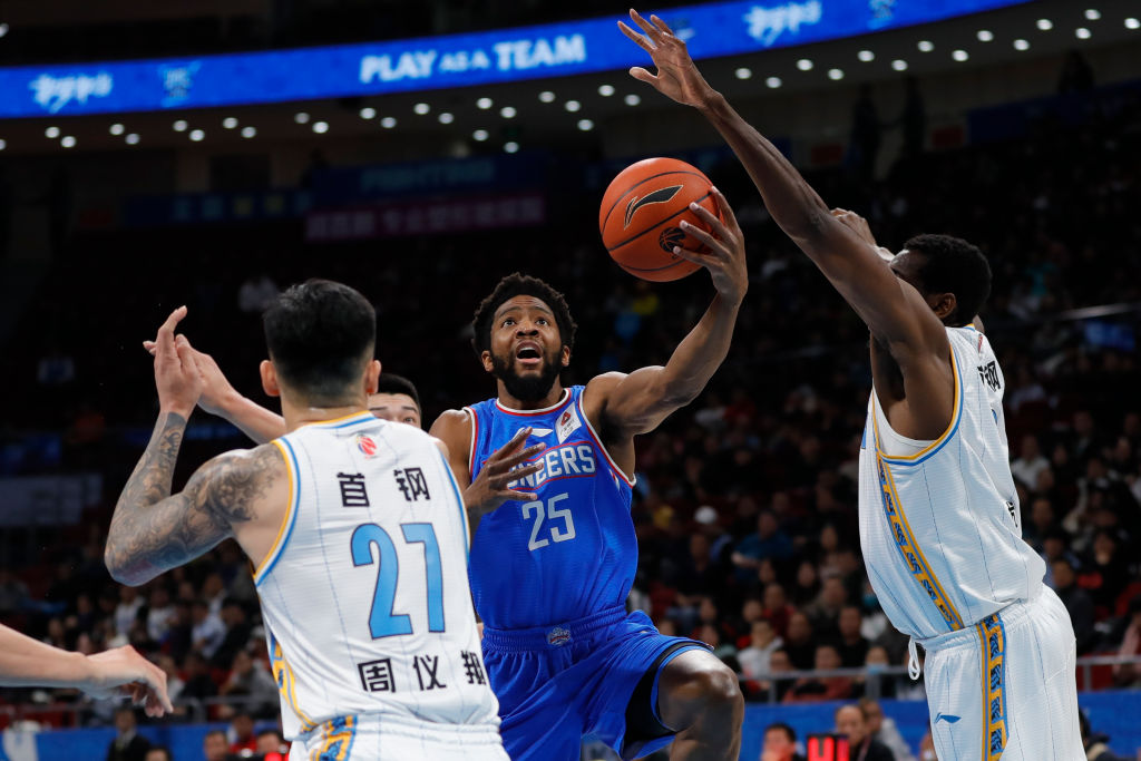 Chasson Randle of the Tianjin Pioneers