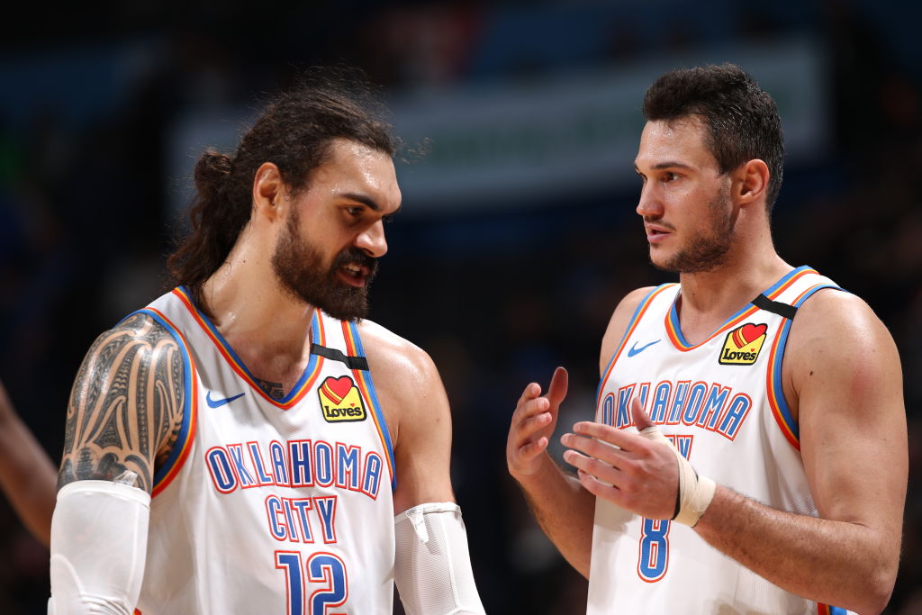 Danilo Gallinari of the Oklahoma City Thunder