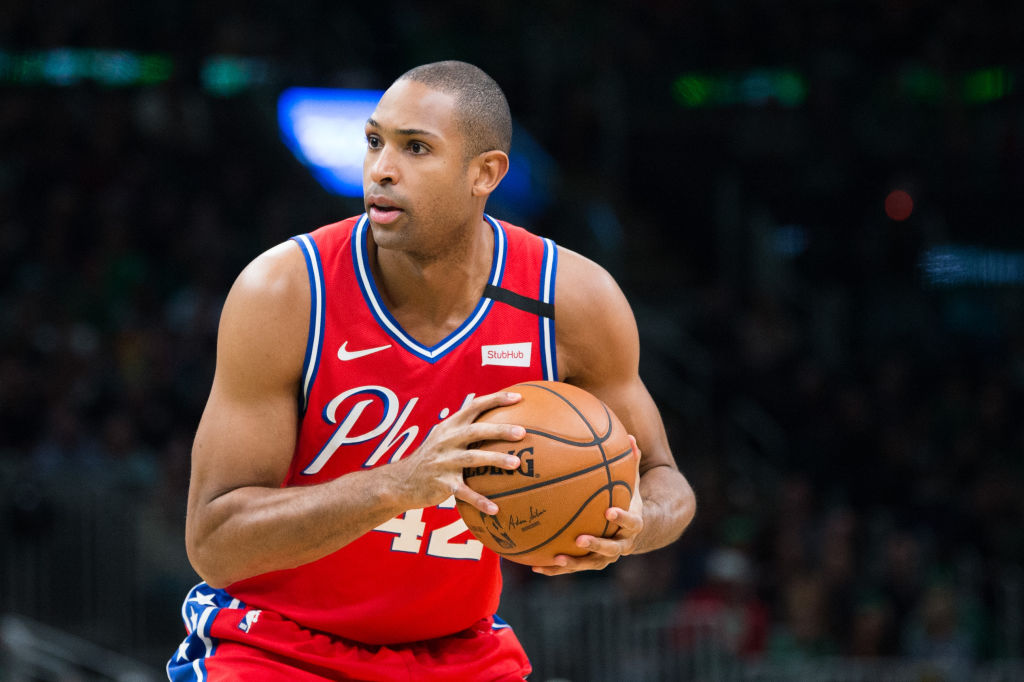 Al Horford of the Philadelphia 76ers