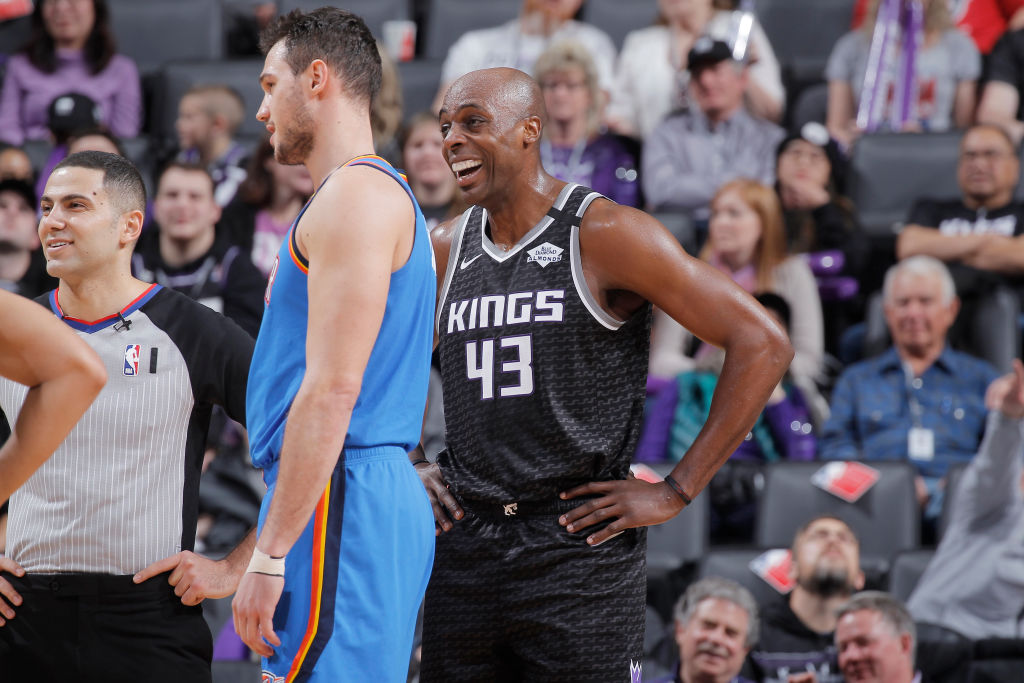 Anthony Tolliver of the Sacramento Kings