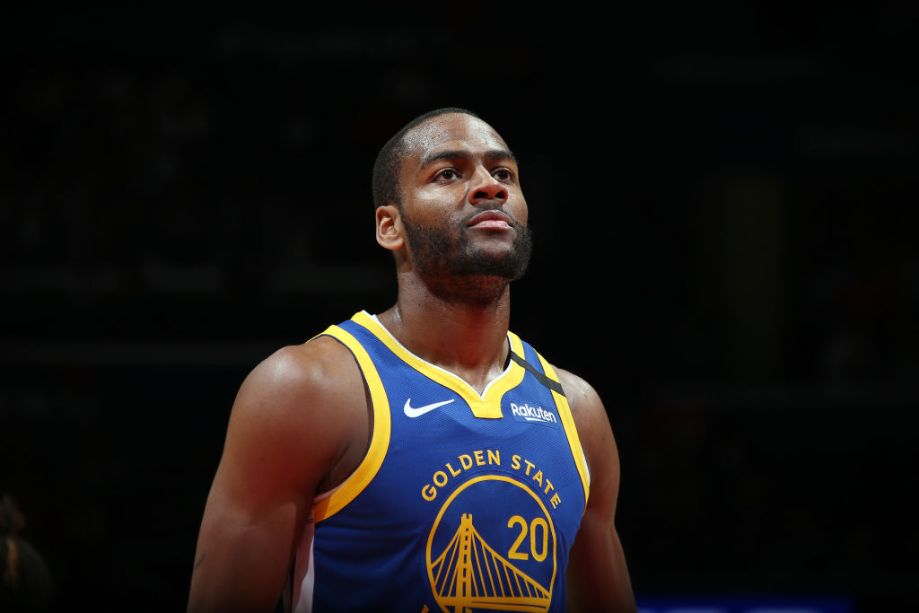 Alec Burks of the Golden State Warriors