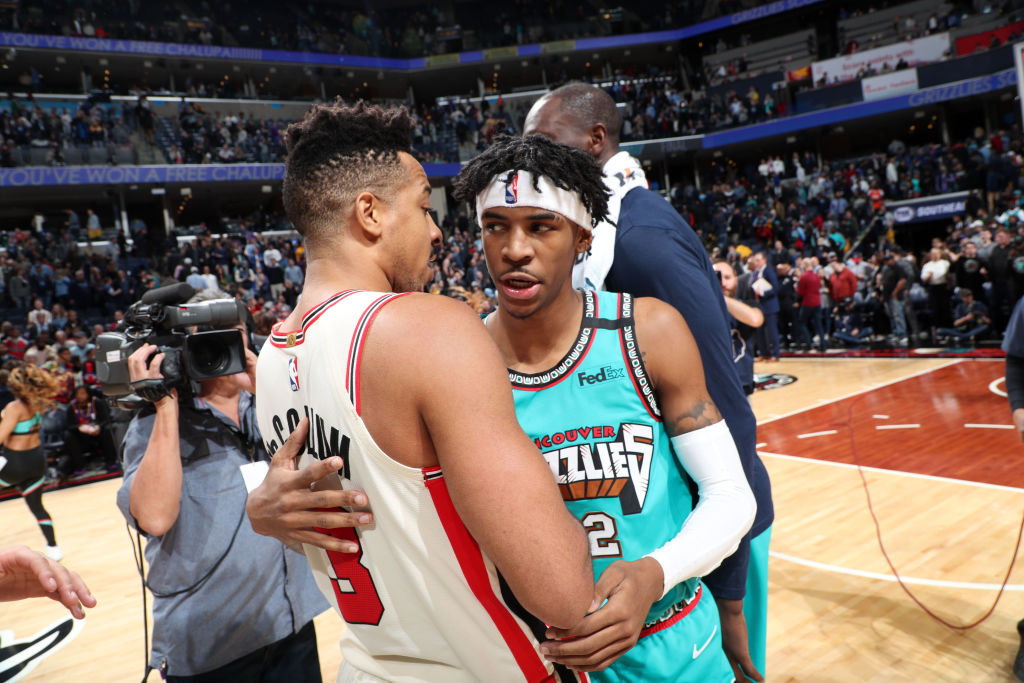 Ja Morant of the Memphis Grizzlies