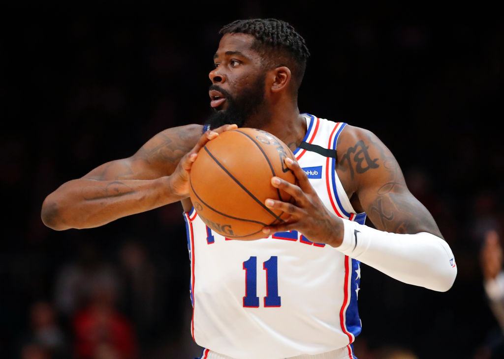 James Ennis of the Philadelphia 76ers