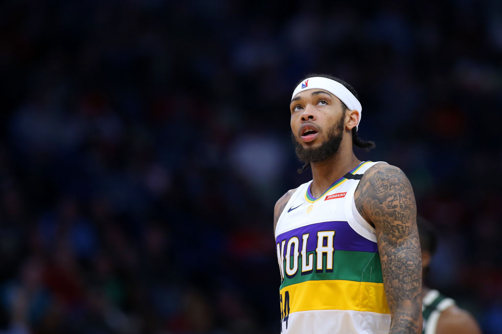 Brandon Ingram of the New Orleans Pelicans