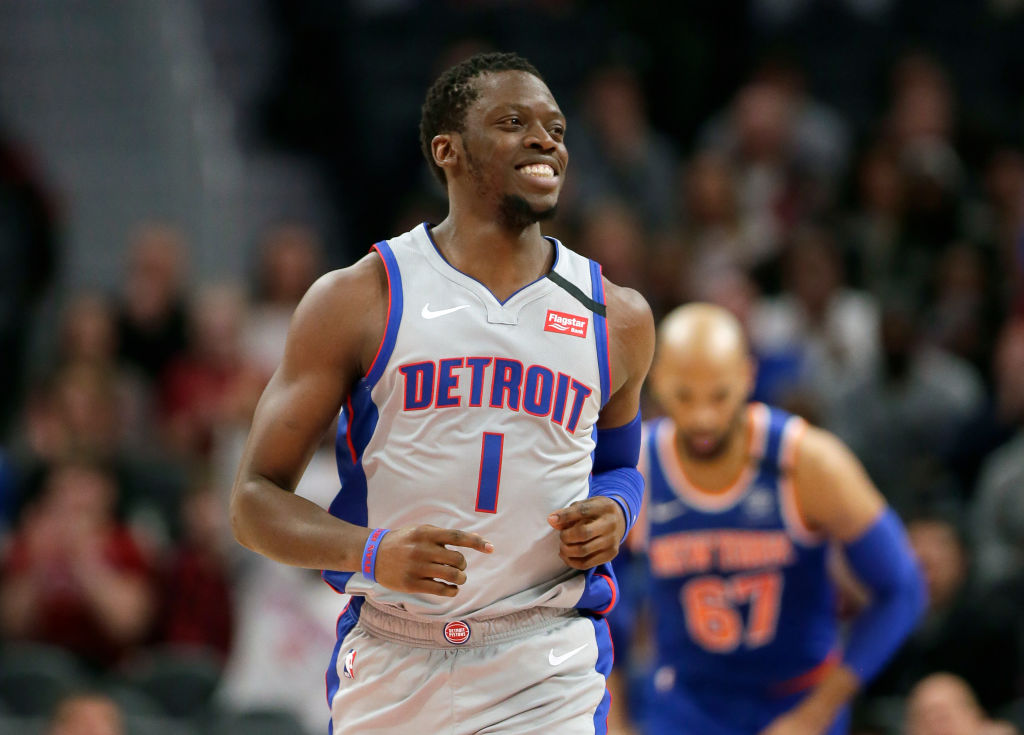 Reggie Jackson of the Detroit Pistons