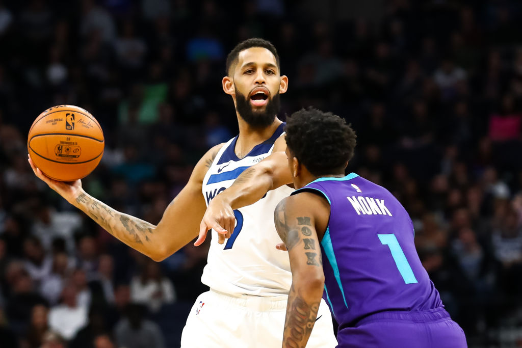 Allen Crabbe of the Minnesota Timberwolves
