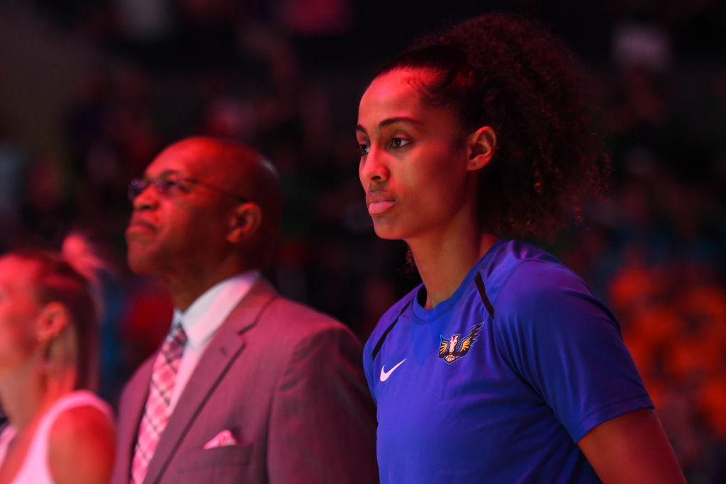 Skylar Diggins-Smith of the Dallas Stars