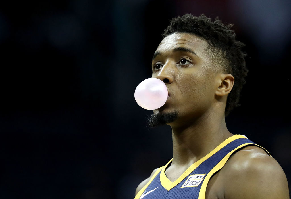 Donovan Mitchell of the Utah Jazz