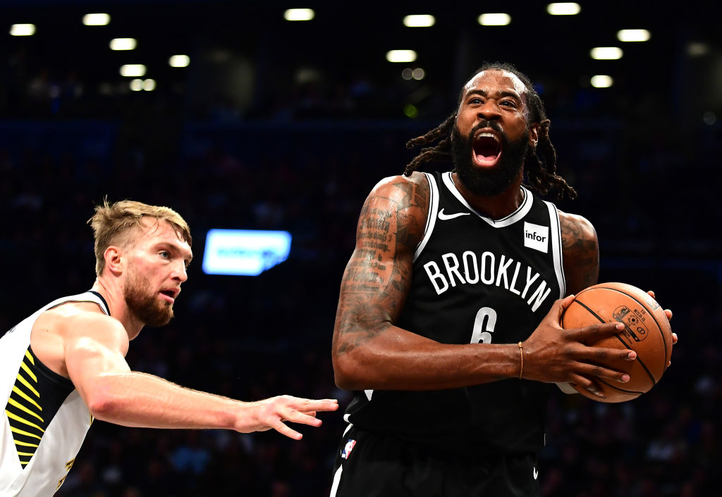 DeAndre Jordan of the Brooklyn Nets