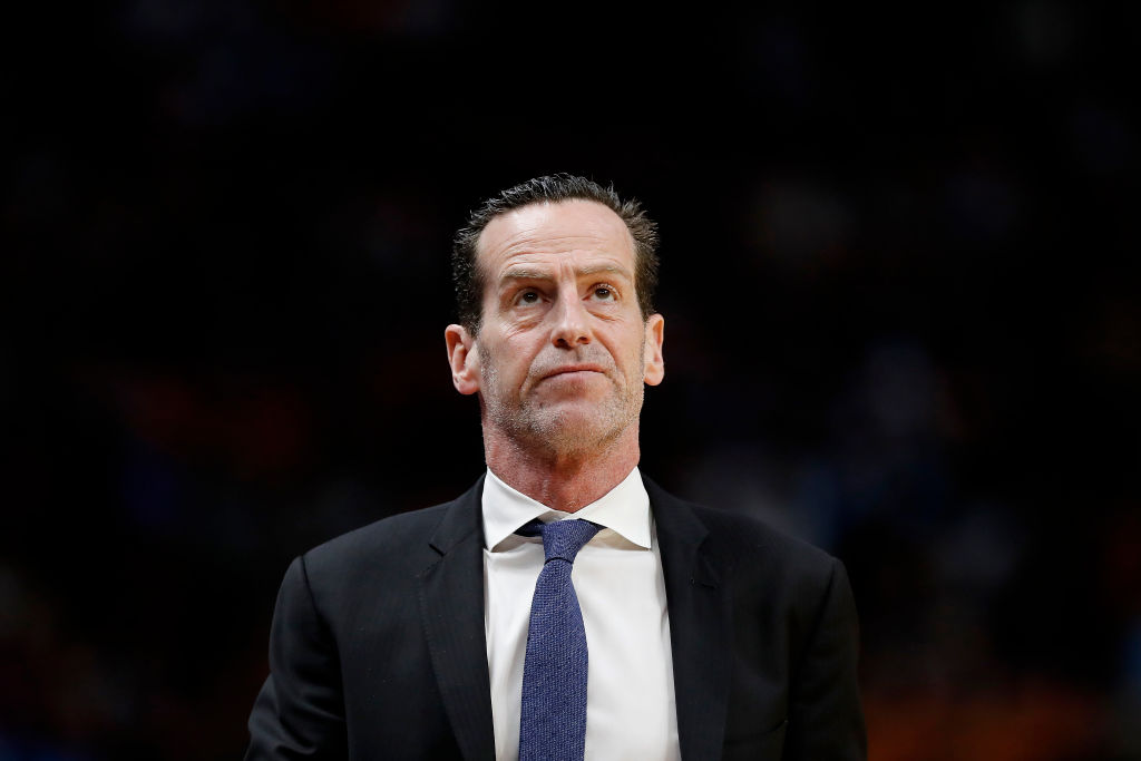 Kenny Atkinson of the Brooklyn Nets