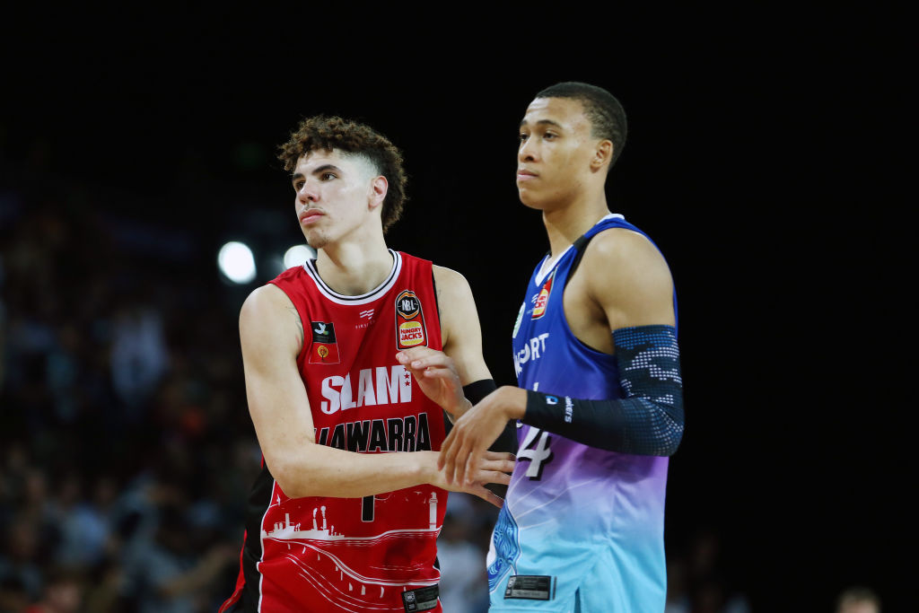 LaMelo Ball of the Illawarra Hawks