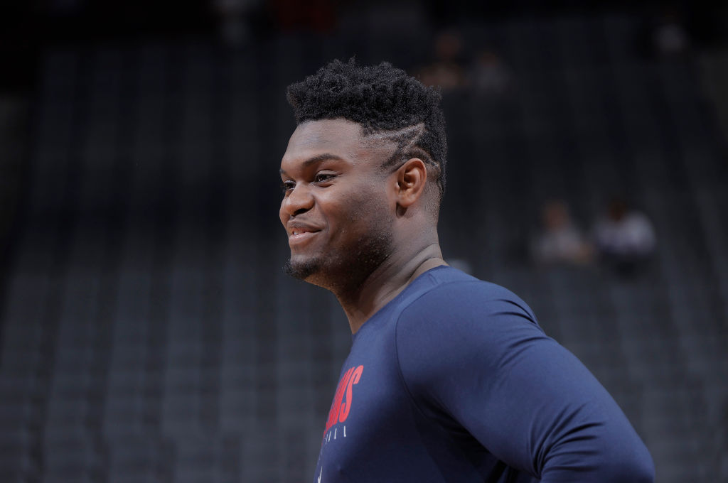 Zion Williamson of the New Orleans Pelicans