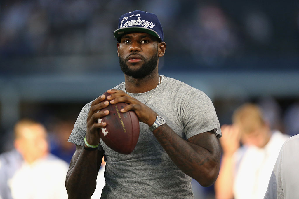 LeBron James, football