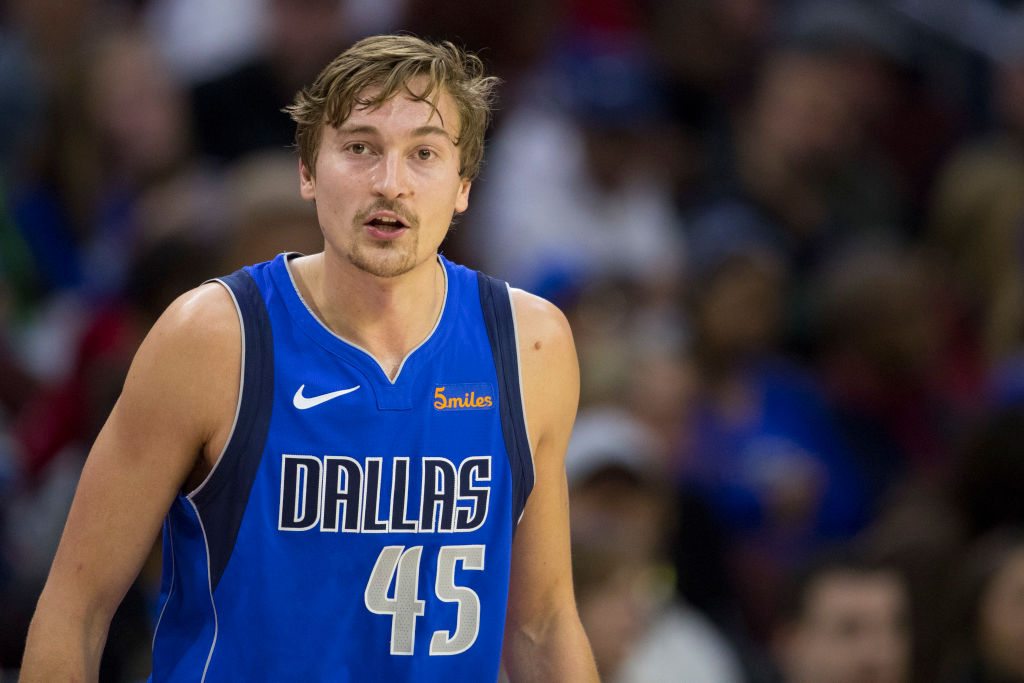 Ryan Broekhoff of the Dallas Mavericks