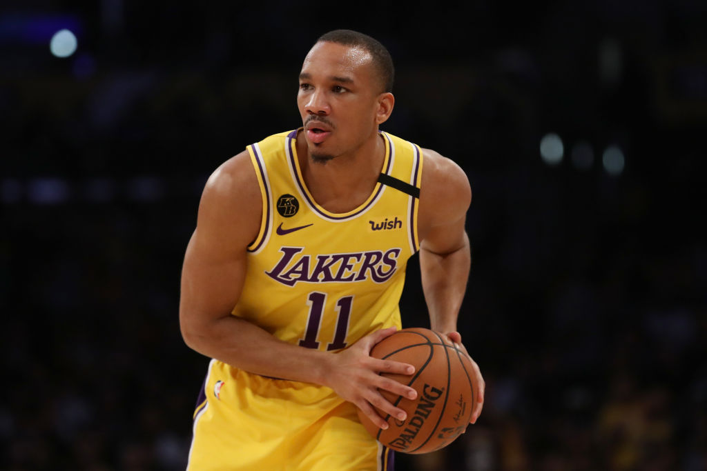 Avery Bradley of the Los Angeles Lakers
