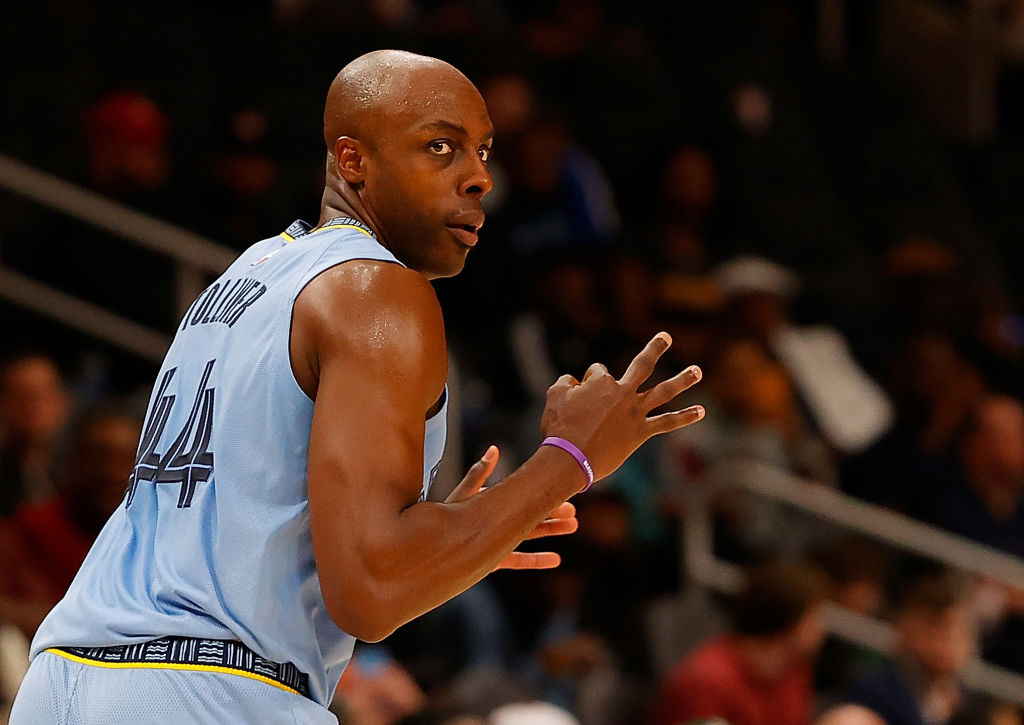 Anthony Tolliver of the Memphis Grizzlies