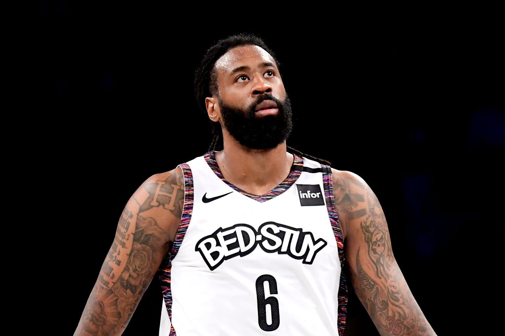 DeAndre Jordan of the Brooklyn Nets