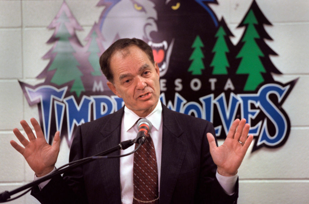 Glen Taylor of the Minnesota Timberwolves