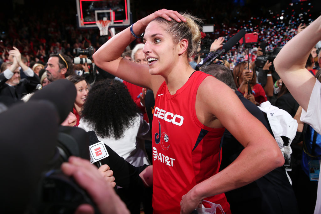 Elena Delle Donne of the Washington Mystics