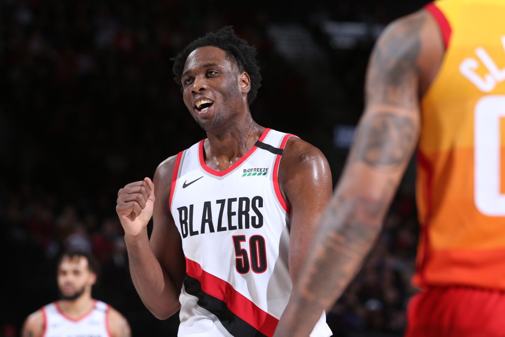 Caleb Swanigan of the Portland Trail Blazers