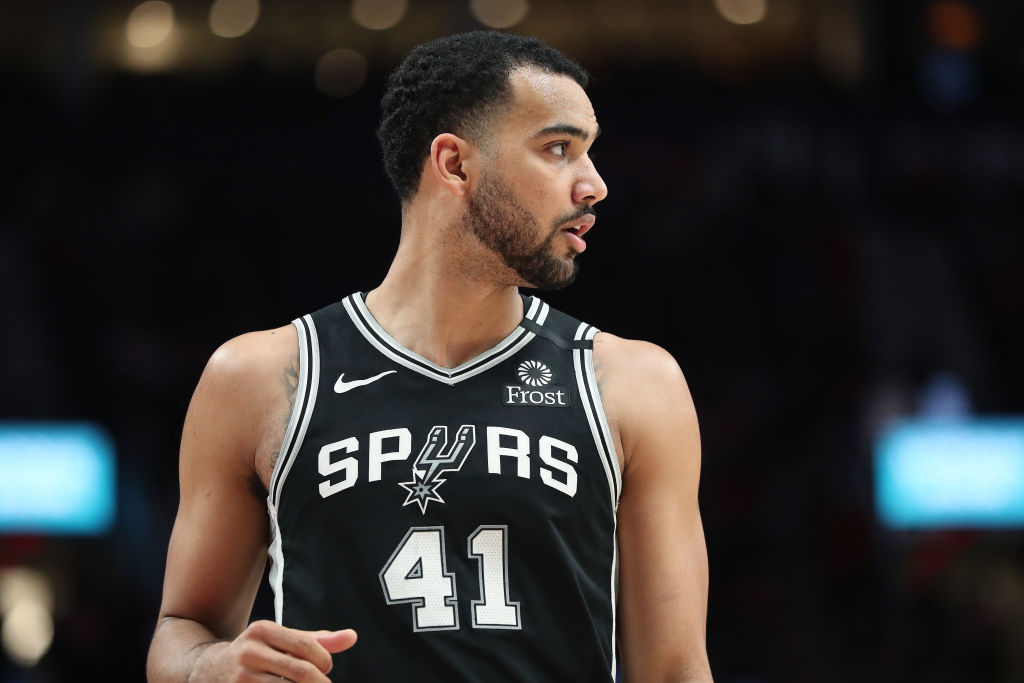 Trey Lyles of the San Antonio Spurs