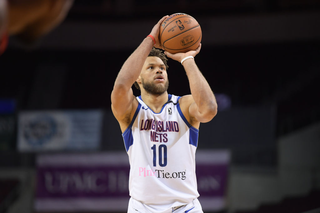 Justin Anderson of the Long Island Nets