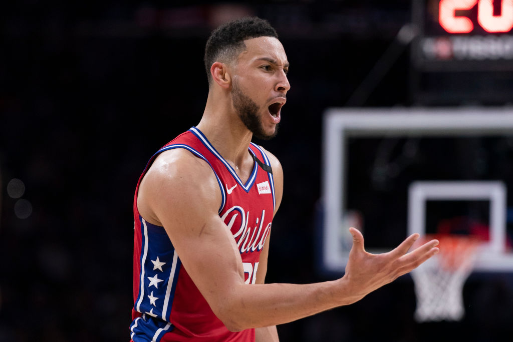 Ben Simmons of the Philadelphia 76ers
